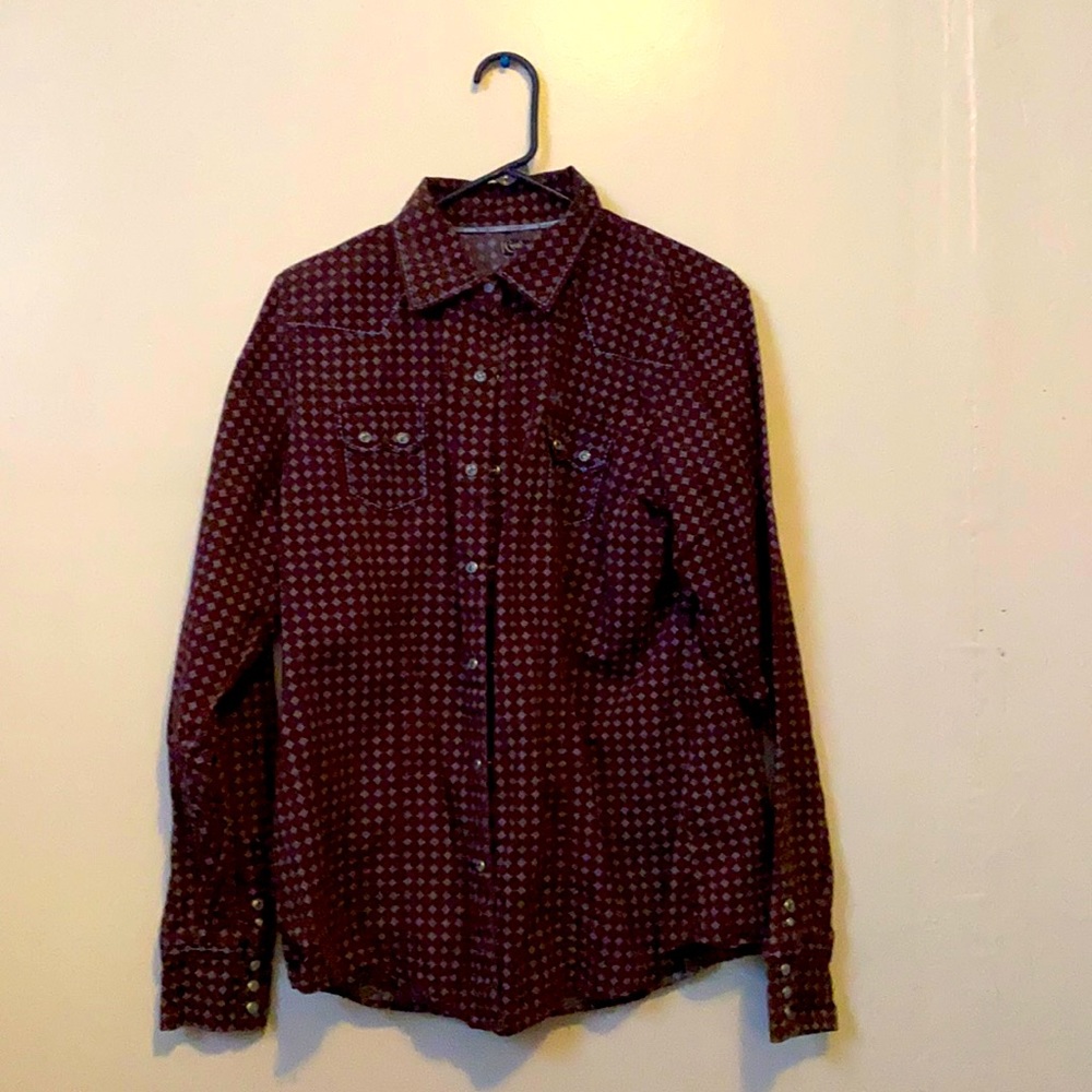 Button up shirt curel girl